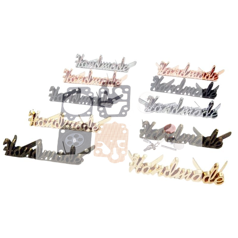 Sewing Labels - Etiquetas de Metal Artesanais DIY 10