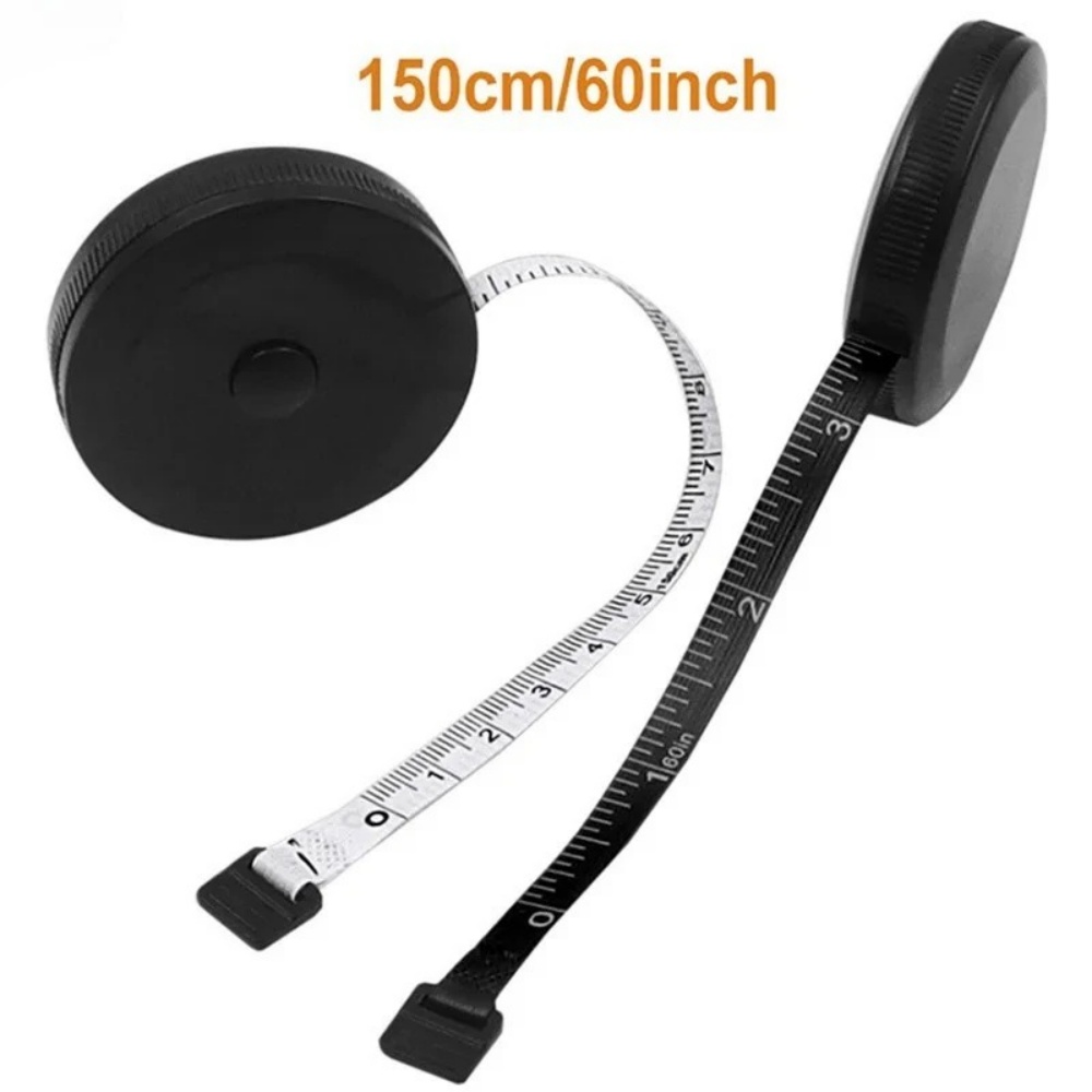 Sewing Gauge Ruler - Fita Métrica Retrátil Portátil Retrô Mini
