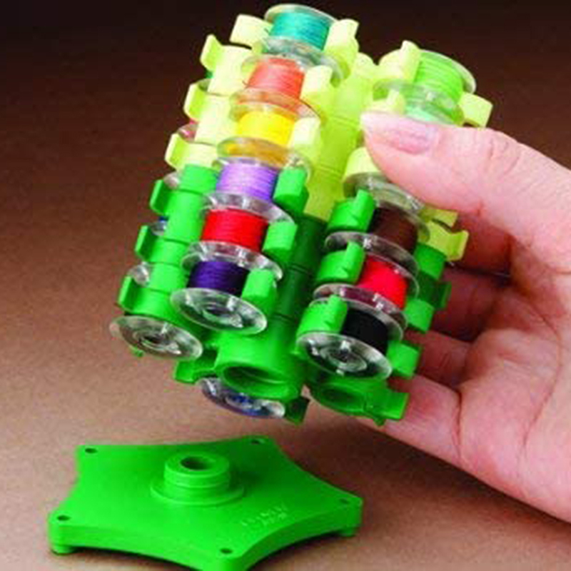Bobbin Organizer Box - Suporte clipe de armazenamento para máquina