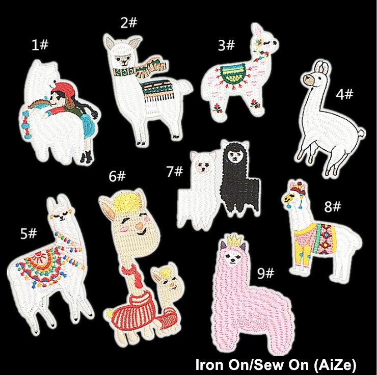 Sewing Id - 10 pçs remendo animal bordado ferro