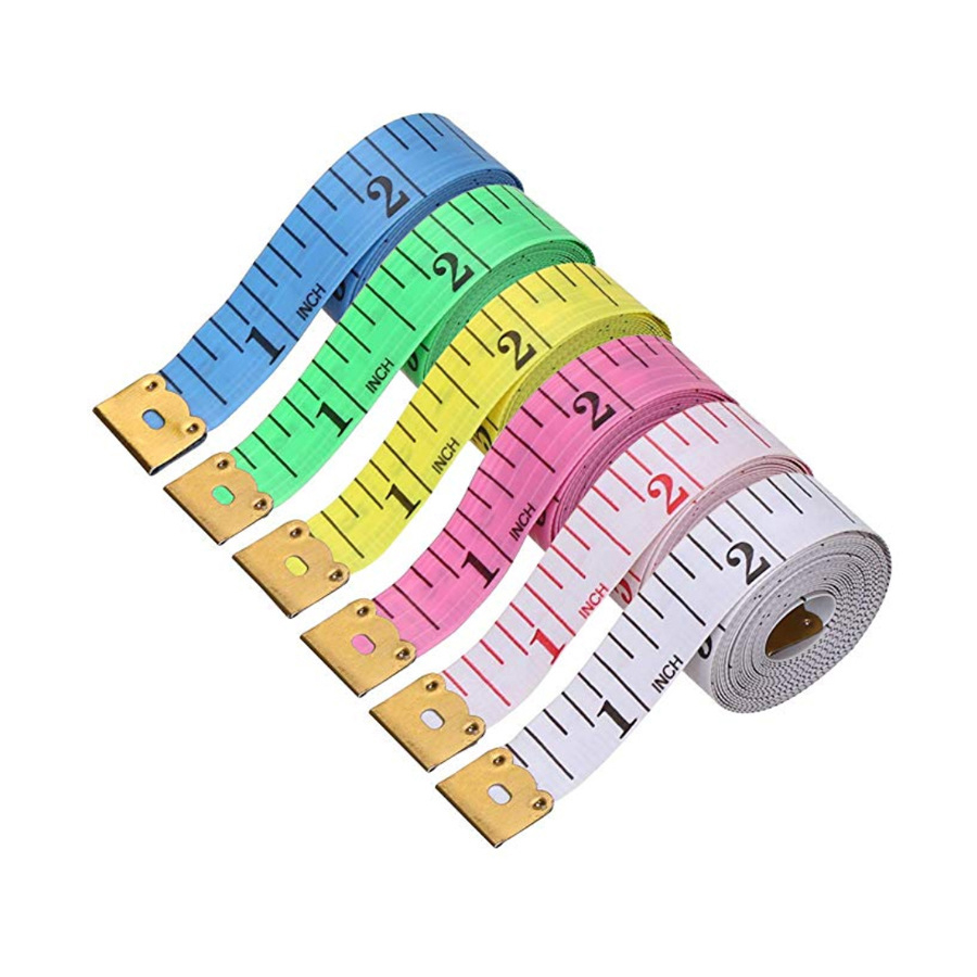 Sewing Gauge Ruler - 1/5/10 Peças de Fita Métrica de