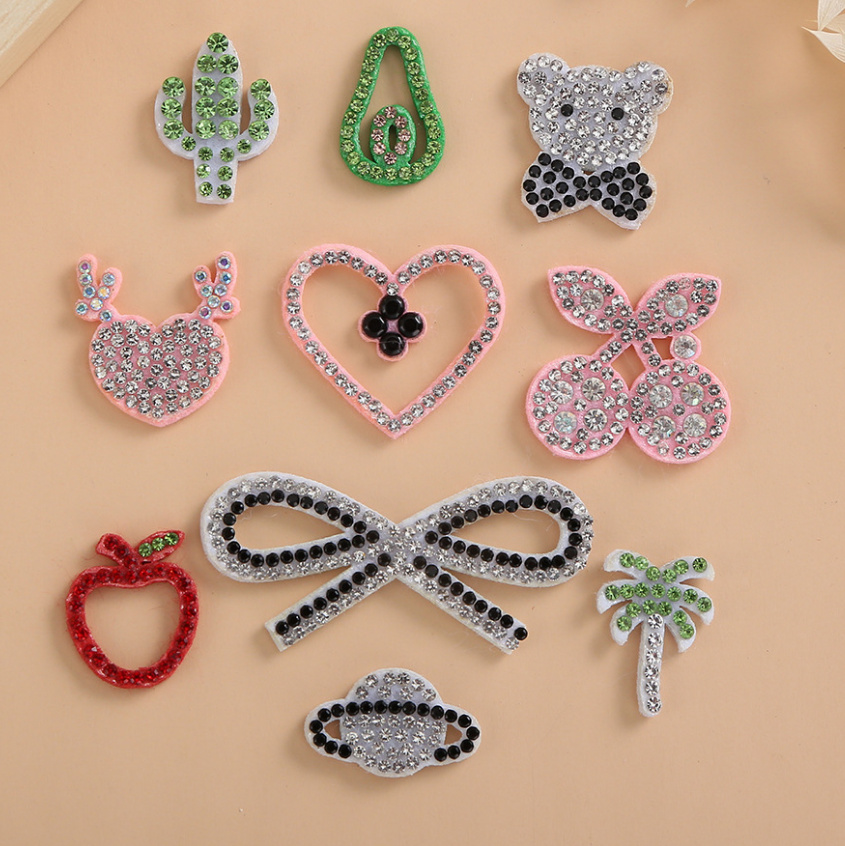 Sewing Id - 10 pçs árvore arco urso planeta