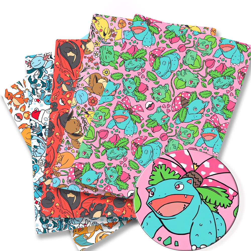 Sewing Production - Pokemon dos desenhos animados fabric140 *