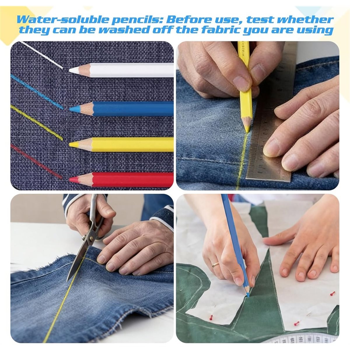 Tailor Chalk Marker - 【AT48】 NOVO Conjunto de 20 Peças