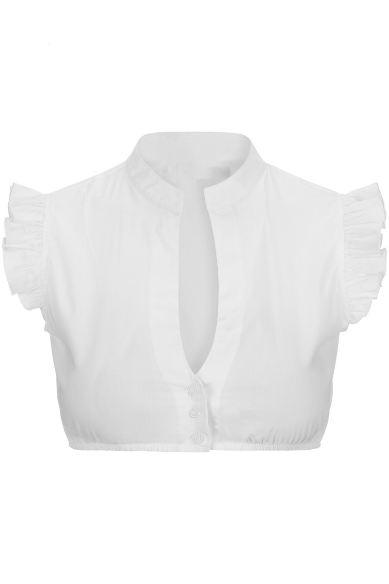 Mulheres colheita topo camisas - Sewing V avaliação e preço