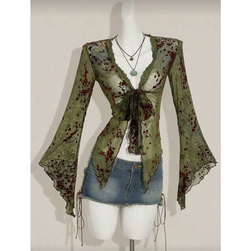 Camisas Vintage Florais em Mal - Sewing V avaliação e preço