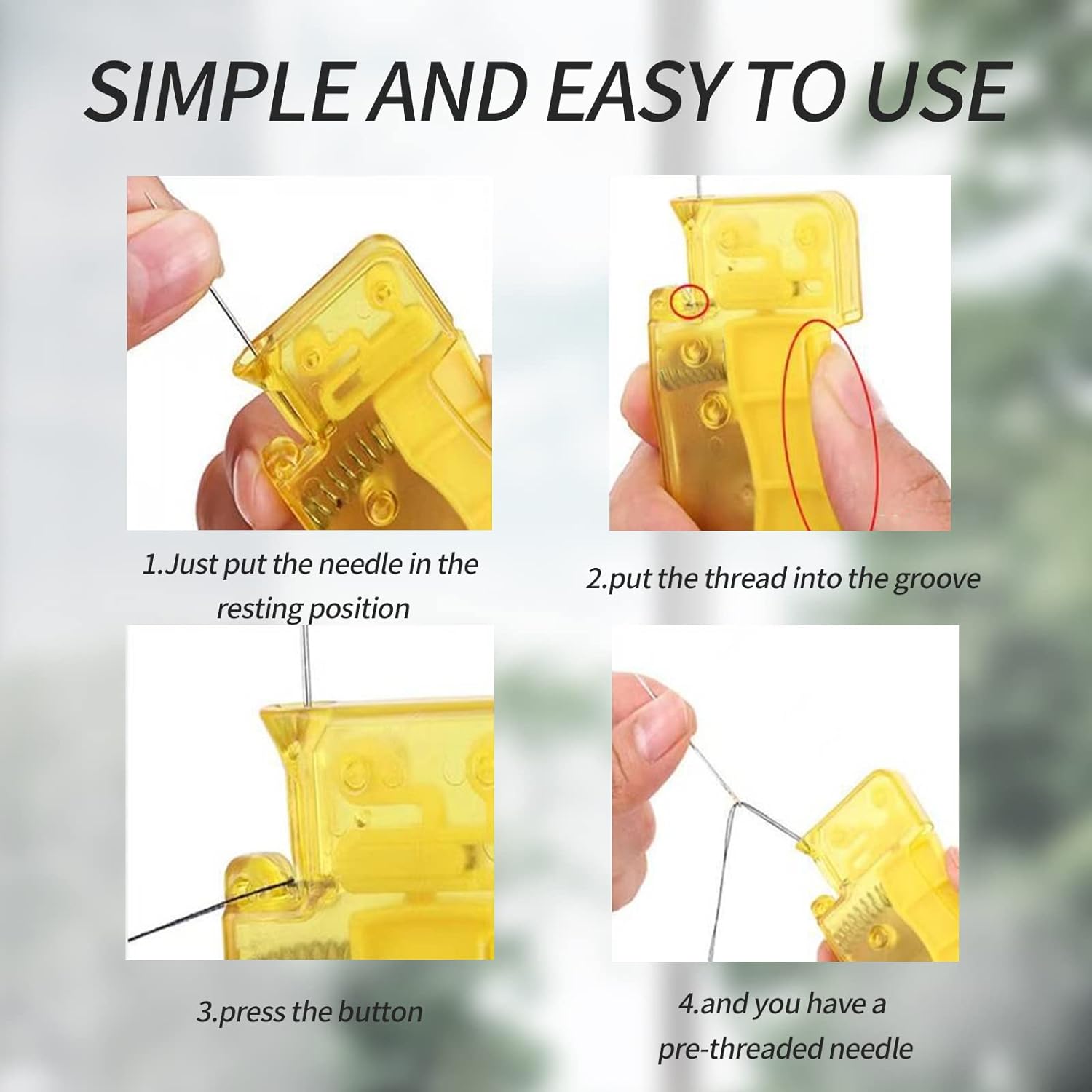 Automatic Easy Needle Threader - Sewing Technology avaliação e preço
