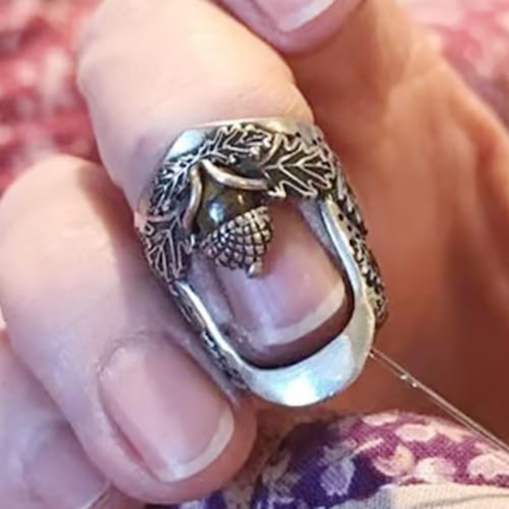 Metal aberto prego bolota deda - Sewing Thimble Metal avaliação e preço