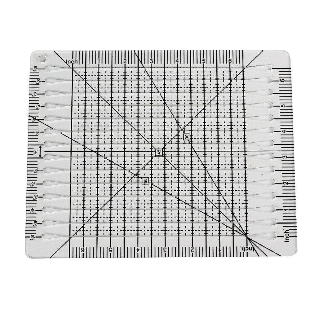 1pc diy ferramenta de mão reta - Quilting Ruler Square avaliação e preço