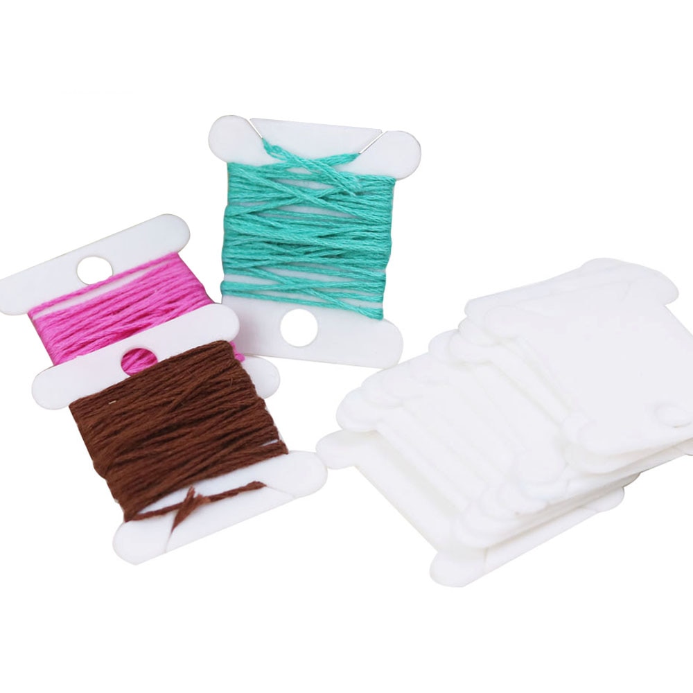 30 peças bobinas de fio de plá - Bobbin Organizer Box avaliação e preço