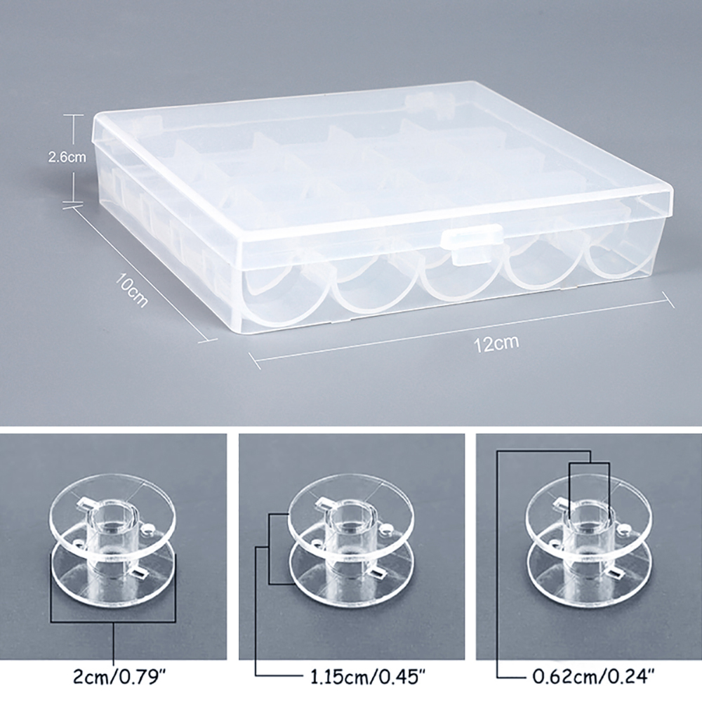 Bobinas de linhas de plástico  - Bobbin Organizer Box avaliação e preço