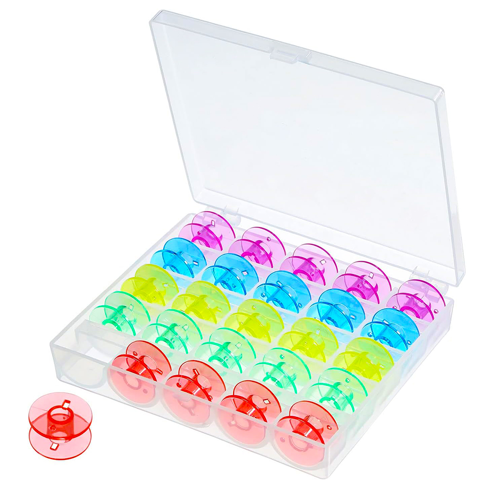 Bobinas de linhas de plástico  - Bobbin Organizer Box avaliação e preço
