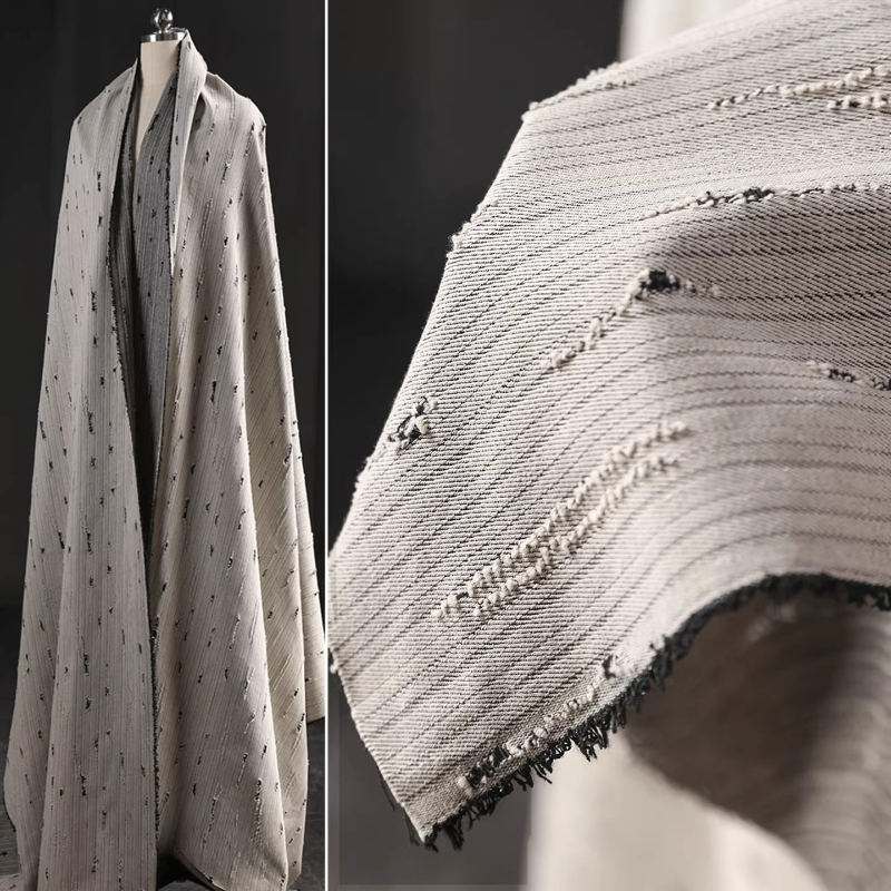 Tecido Jacquard de Algodão Den - Sewing Recycling avaliação e preço