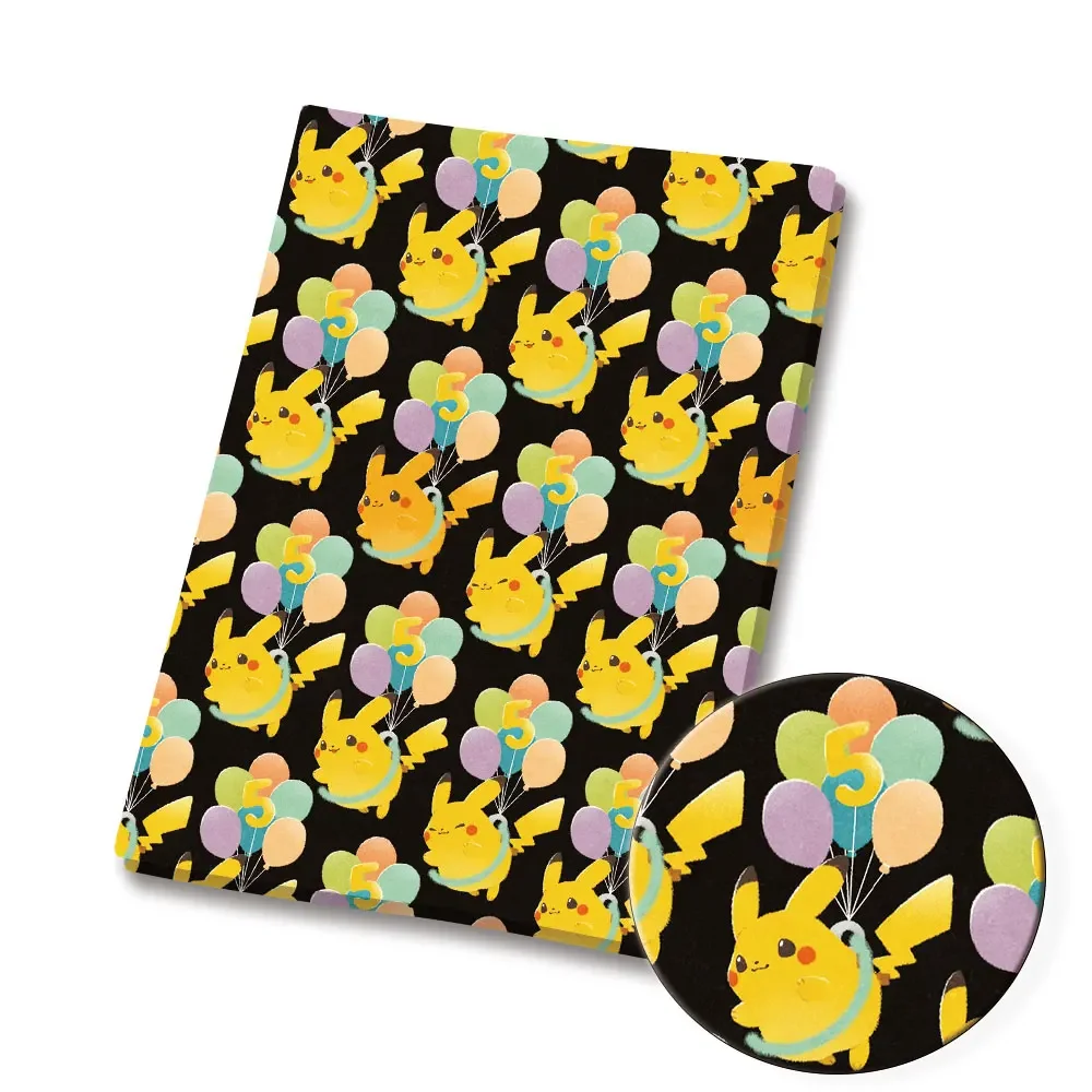 Pokémon Cartoon tecido impress - Sewing Production avaliação e preço