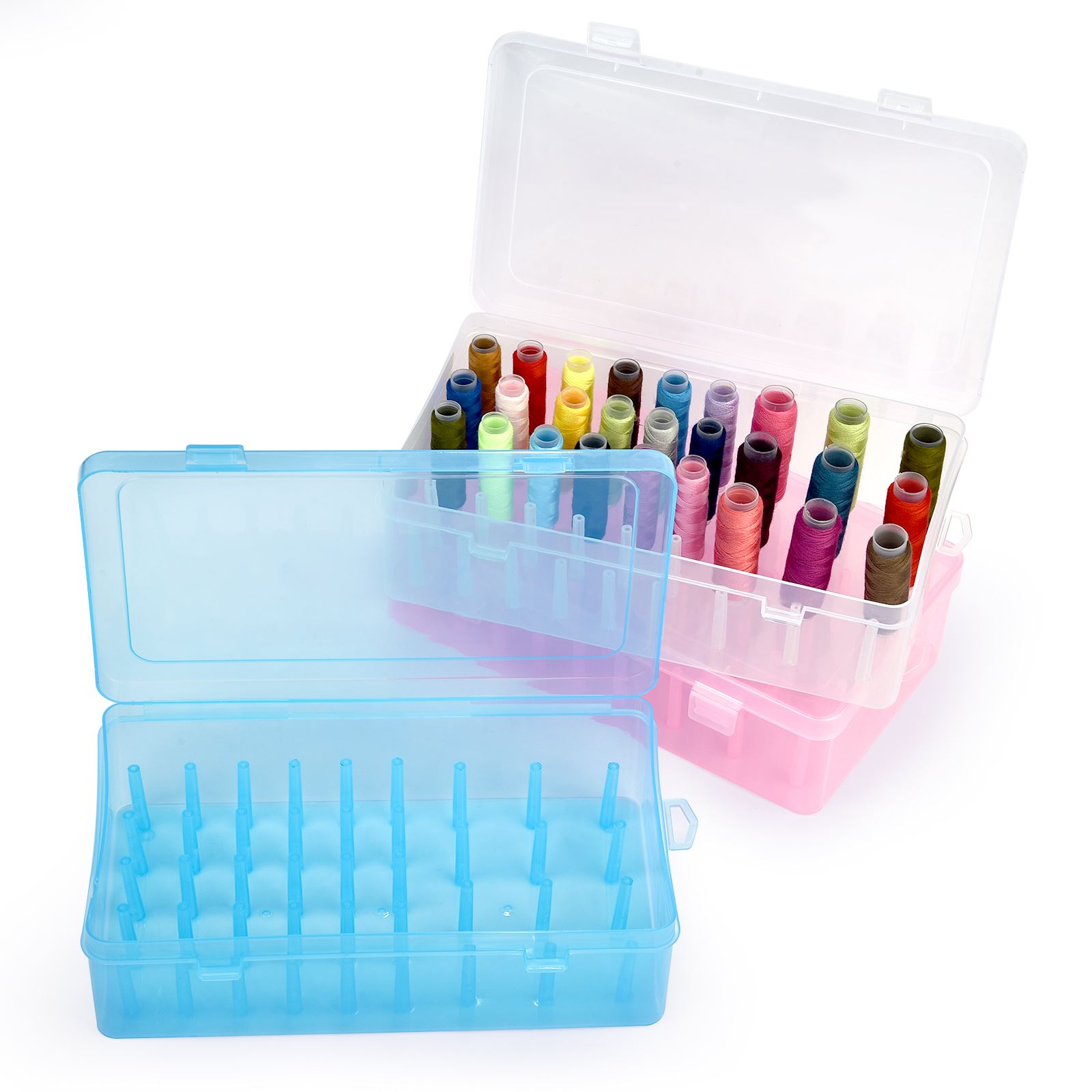 Caixa de linhas de costura de  - Bobbin Organizer Box avaliação e preço