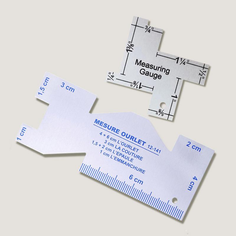 Medidor de Margem de Costura,  - Sewing Gauge Ruler avaliação e preço