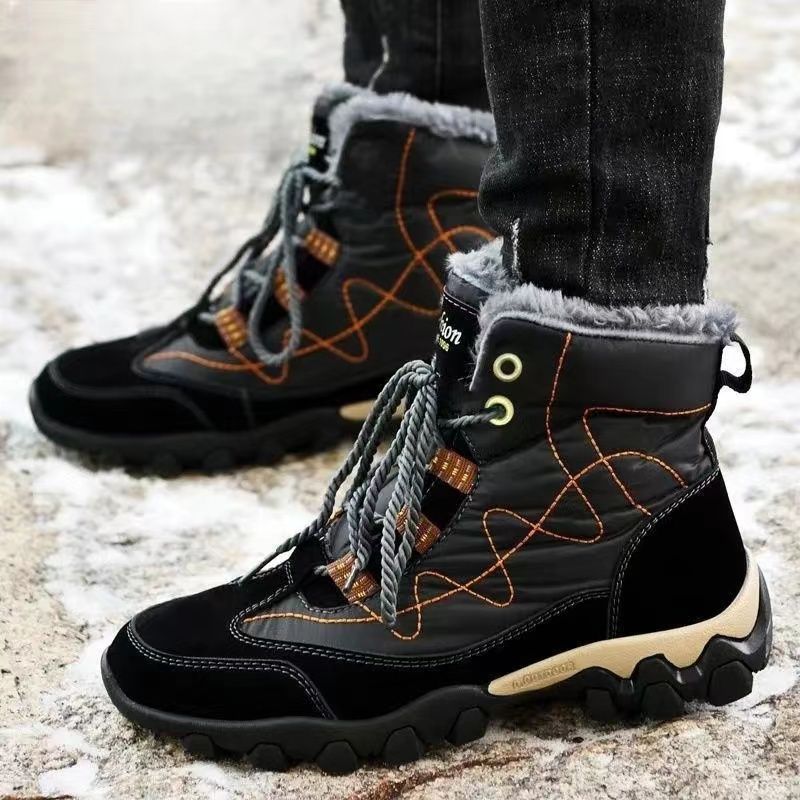 Botas de neve grossas forradas - Sewing Fleece avaliação e preço