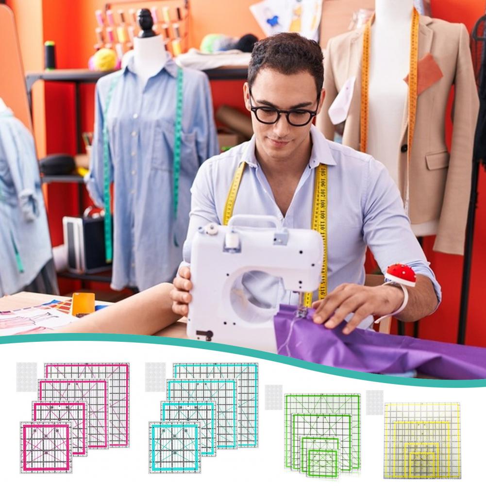 Kit de Moldes para Quilting pa - Quilting Ruler Square avaliação e preço