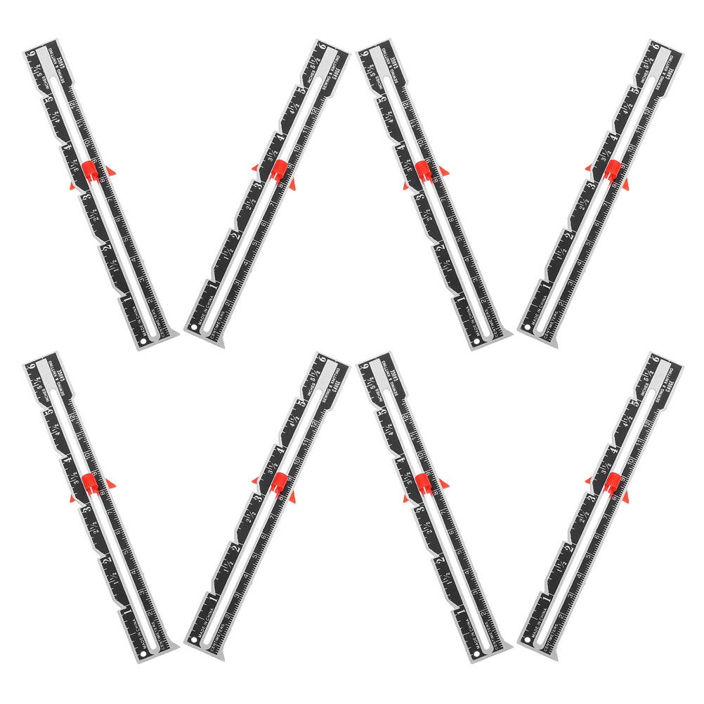 Conjunto de 8 réguas ergonômic - Sewing Gauge Ruler avaliação e preço