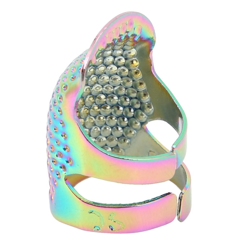 4 Peças Dedal Protetor de Dedo - Sewing Thimble Metal avaliação e preço