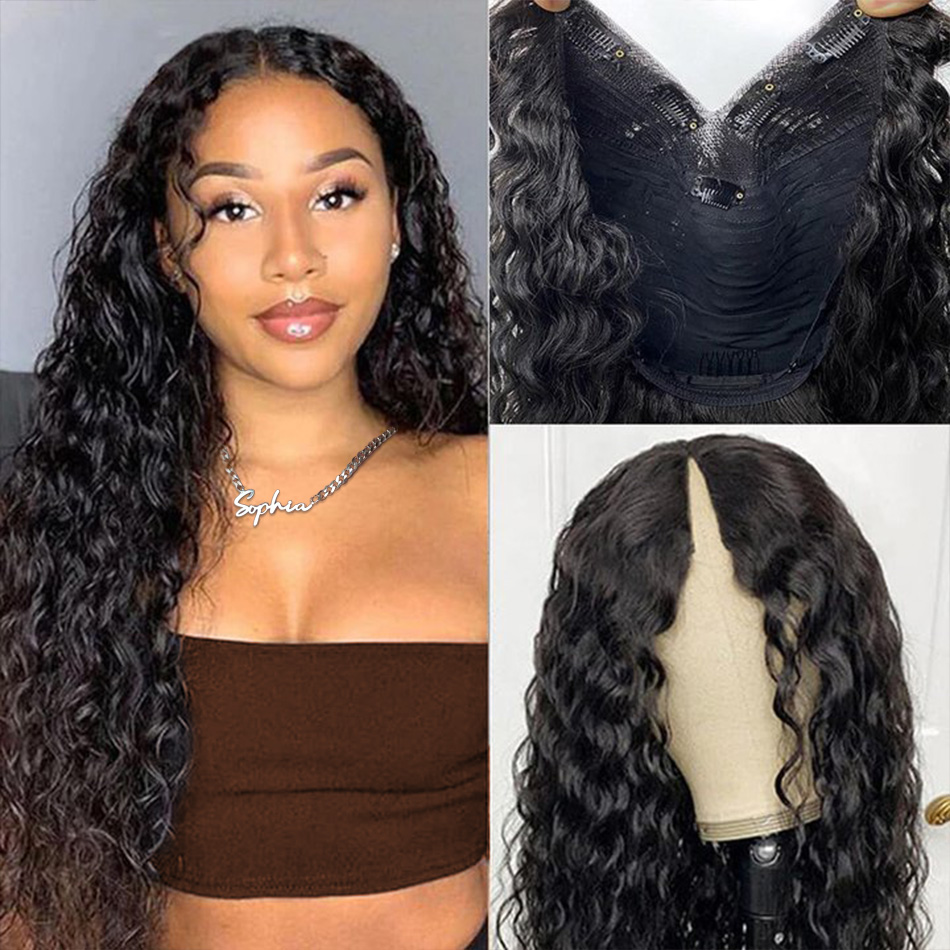 Peruca V Part de Cabelo Humano - Sewing V avaliação e preço