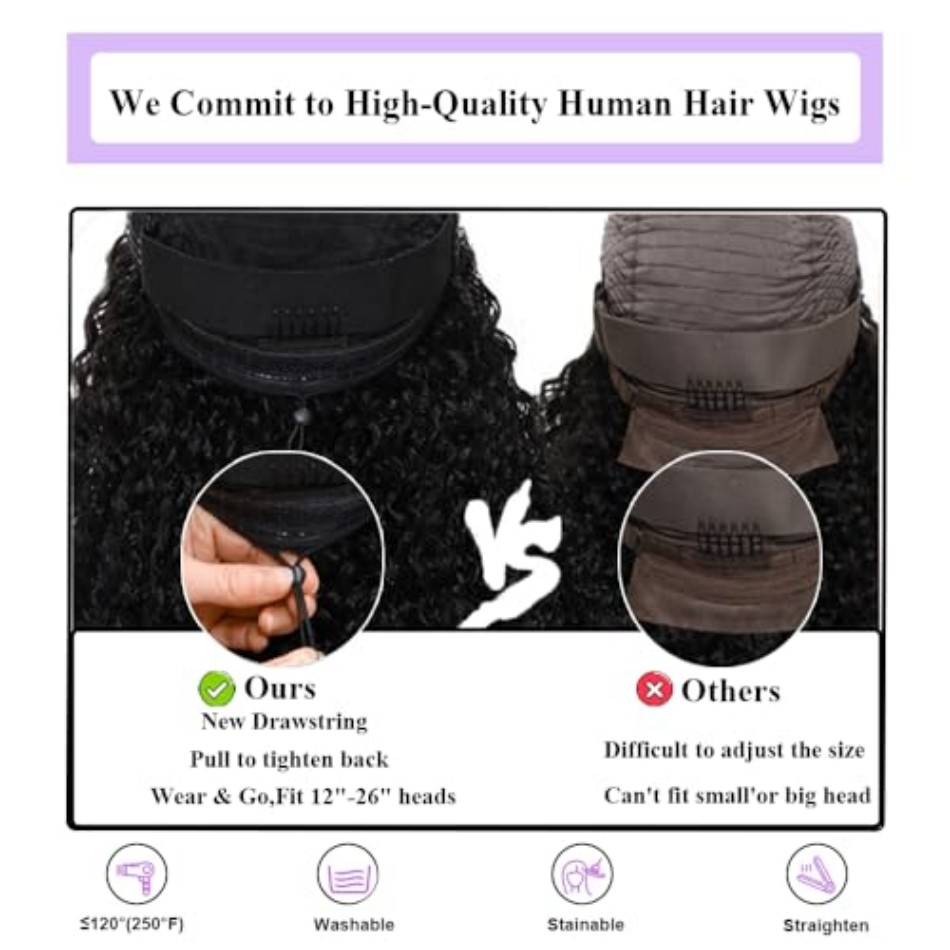 Peruca V Part de Cabelo Humano - Sewing V avaliação e preço