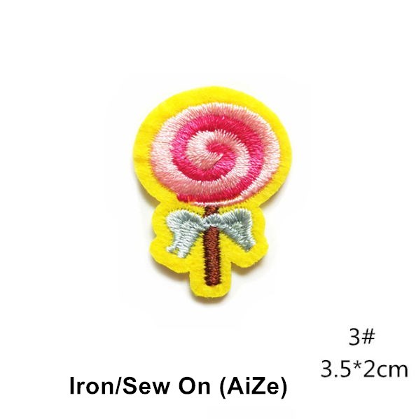 10 pçs bolo de frutas bordado  - Sewing Id avaliação e preço