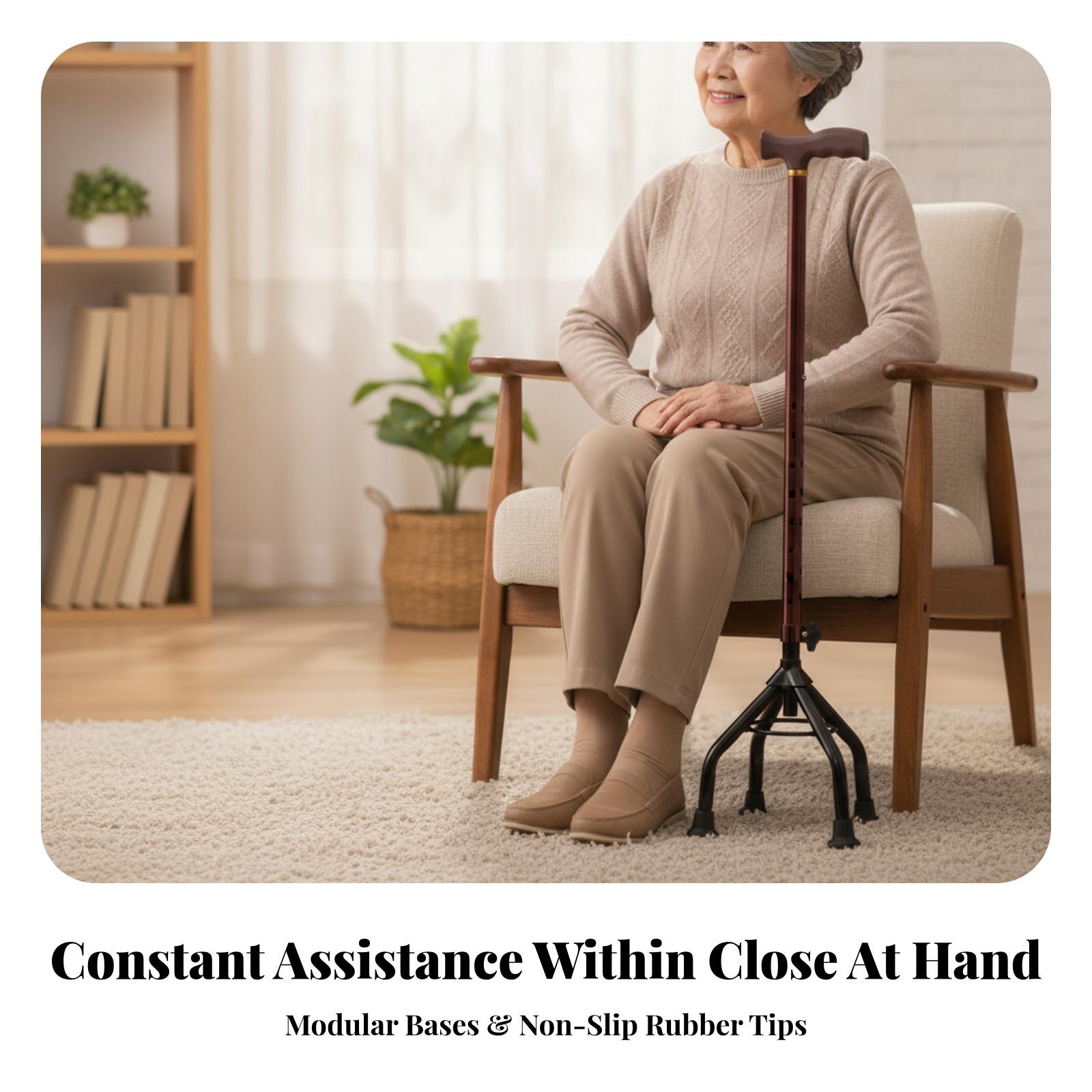 Bastão de Caminhada Ergonômico - Gripper Foot Walking avaliação e preço