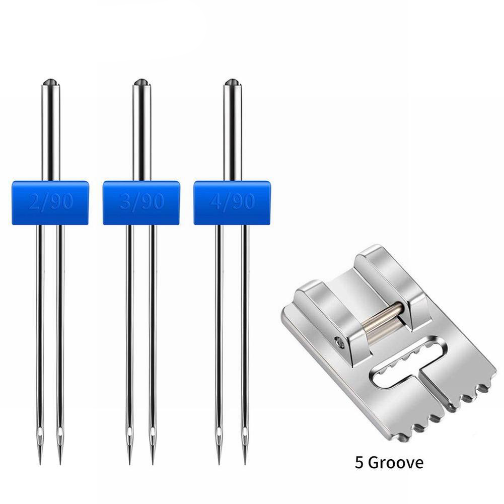 Calcador de Costura Pintuck, A - Twin Needle Stretch avaliação e preço