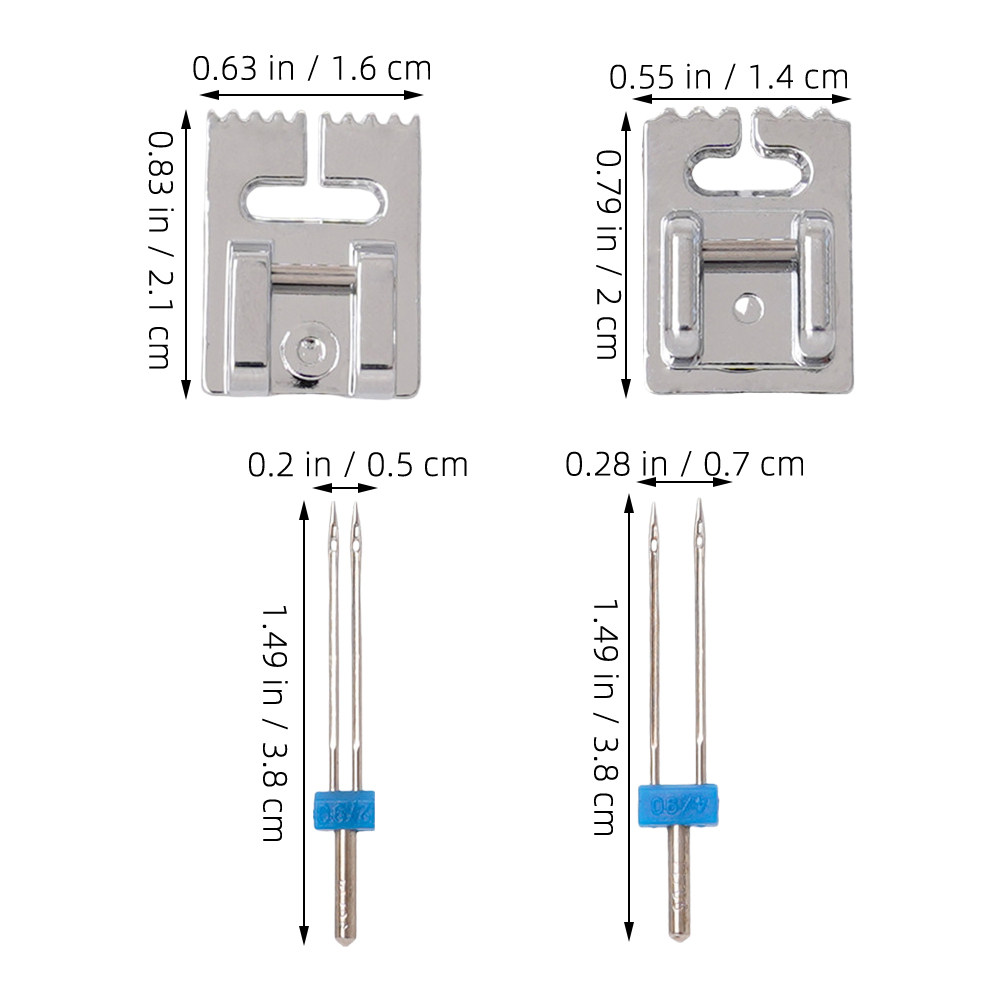 Agulhas de Máquina de Costura  - Twin Needle Stretch avaliação e preço