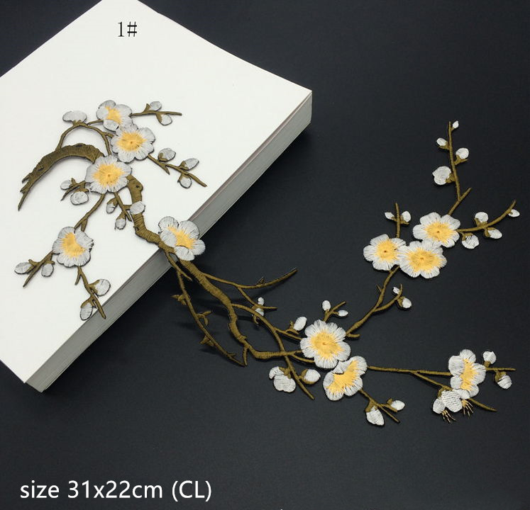 27 cores 10 pçs grande flor bo - Sewing Id avaliação e preço