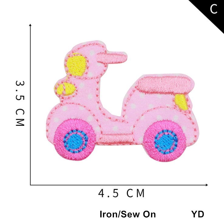 Nova chegada 10 pçs remendo bo - Sewing Id avaliação e preço