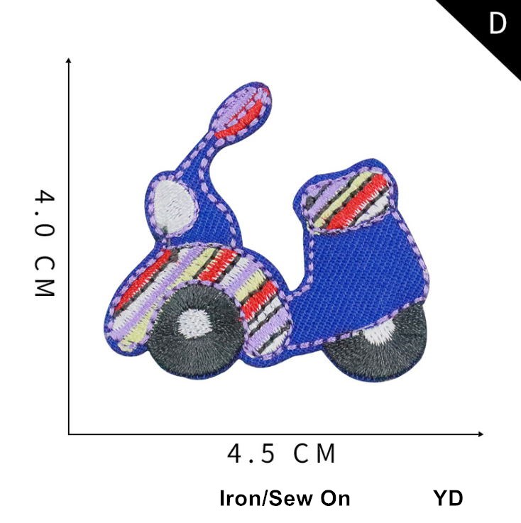 Nova chegada 10 pçs remendo bo - Sewing Id avaliação e preço