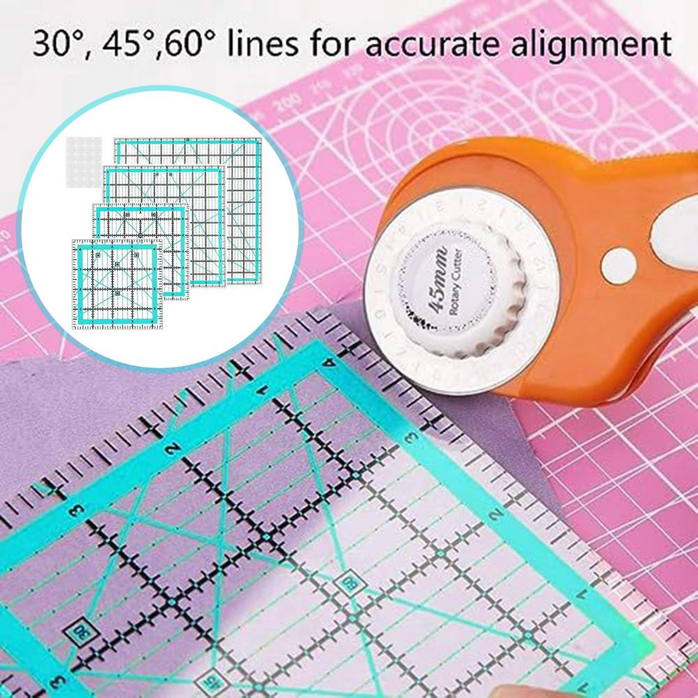 Régua acolchoada acrílica quad - Quilting Ruler Square avaliação e preço