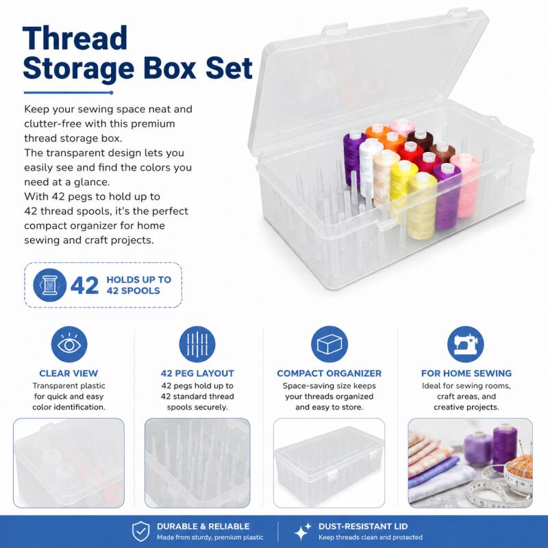 Caixa de Armazenamento para Li - Bobbin Organizer Box avaliação e preço