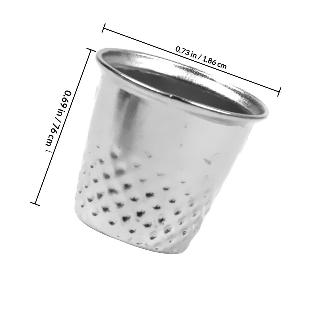 10 Dedais de Costura em Metal  - Sewing Thimble Metal avaliação e preço