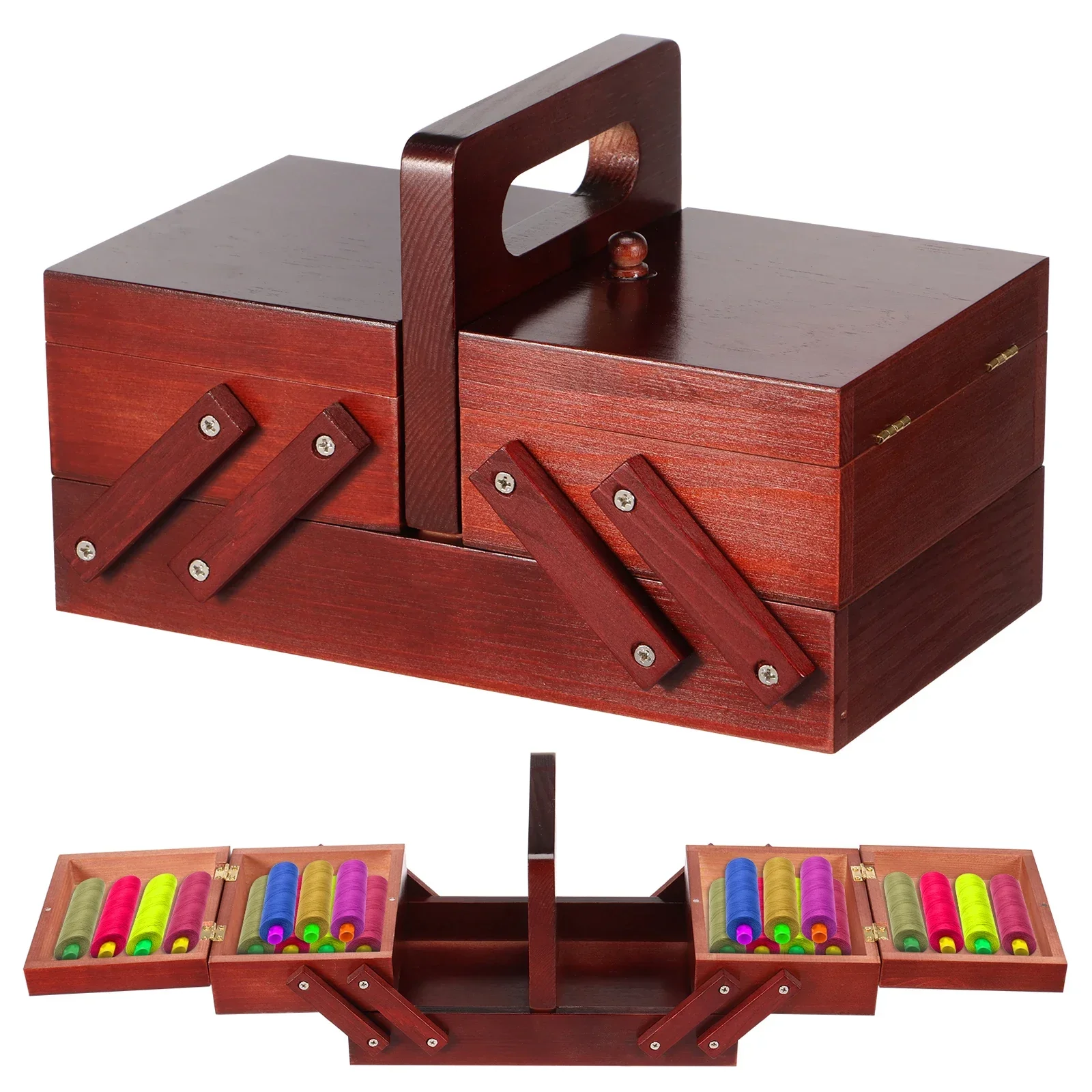 Caixa de Linhas de Costura Exp - Bobbin Organizer Box avaliação e preço