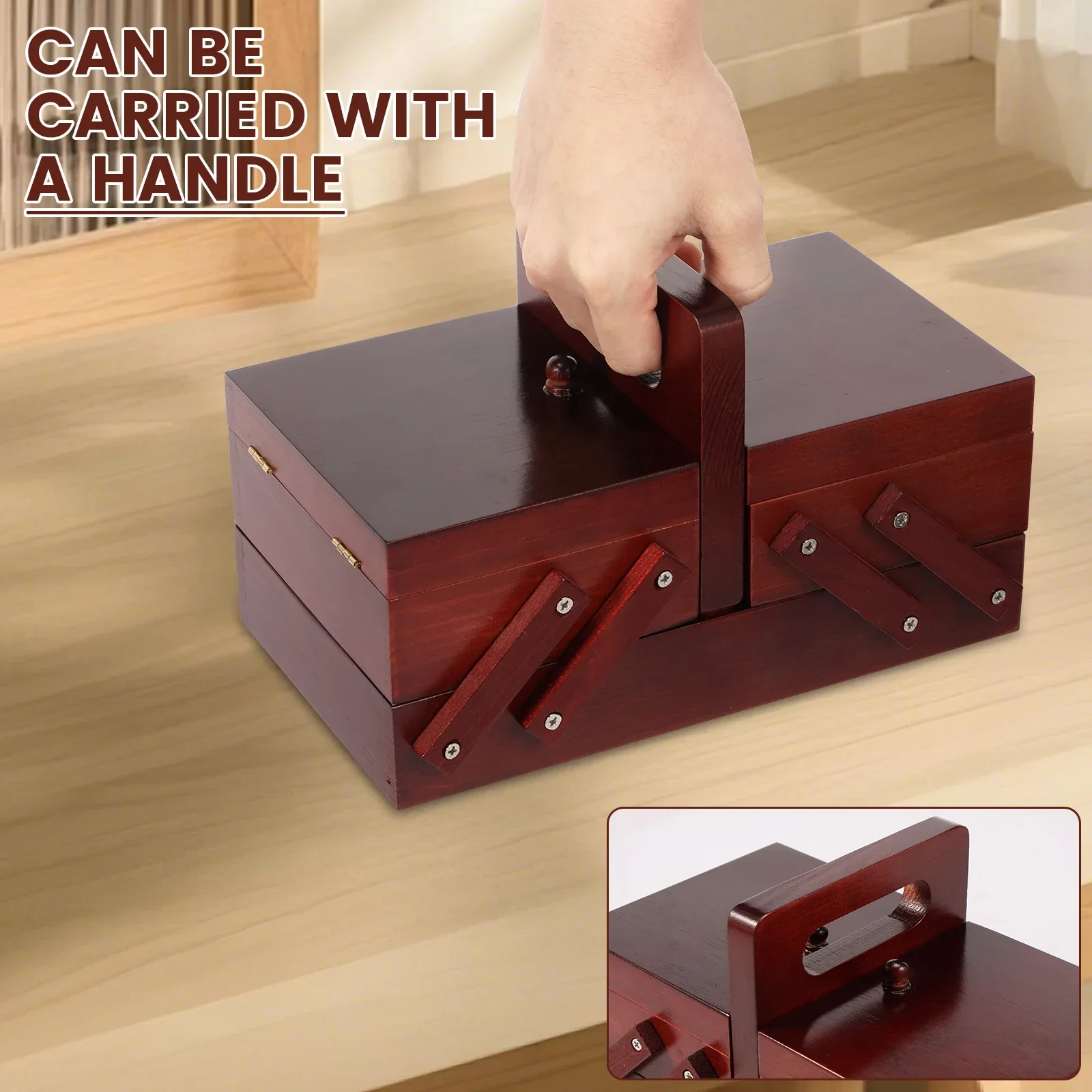 Caixa de Linhas de Costura Exp - Bobbin Organizer Box avaliação e preço