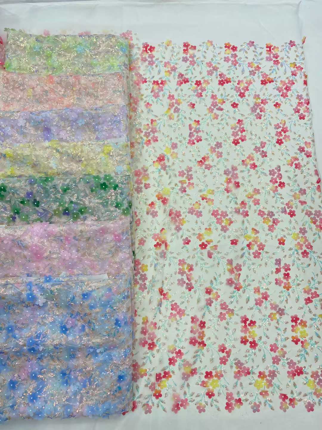 Aplicações de flores 3d para r - Sewing Net avaliação e preço
