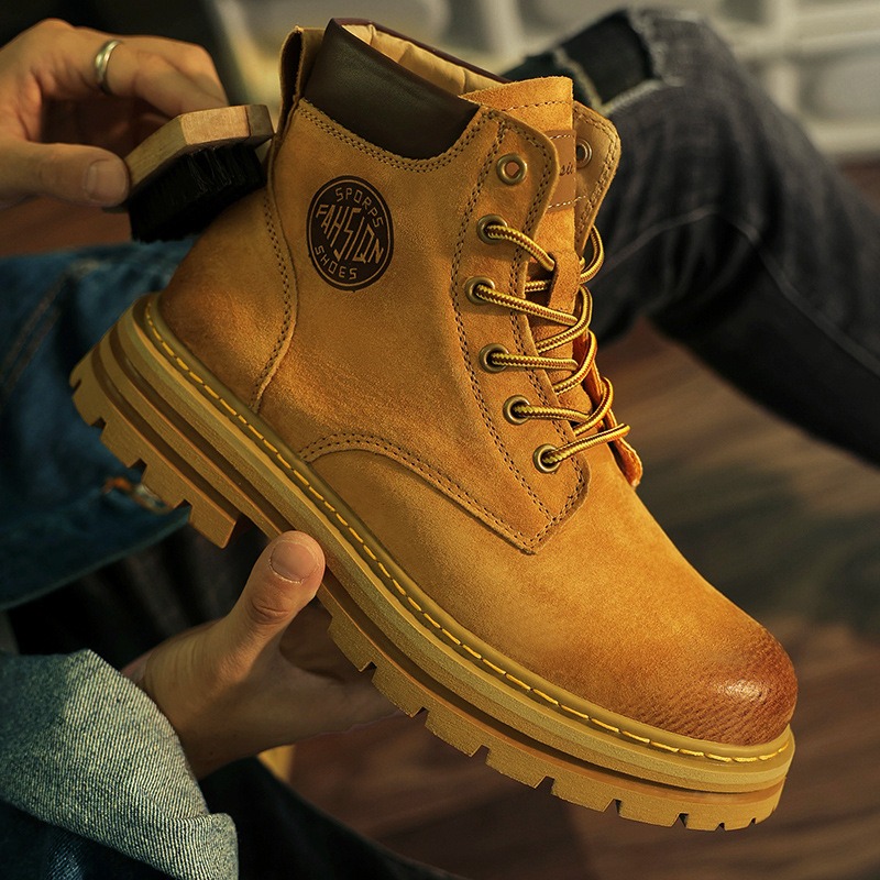 Botas de Inverno Masculinas Fo - Sewing Fleece avaliação e preço