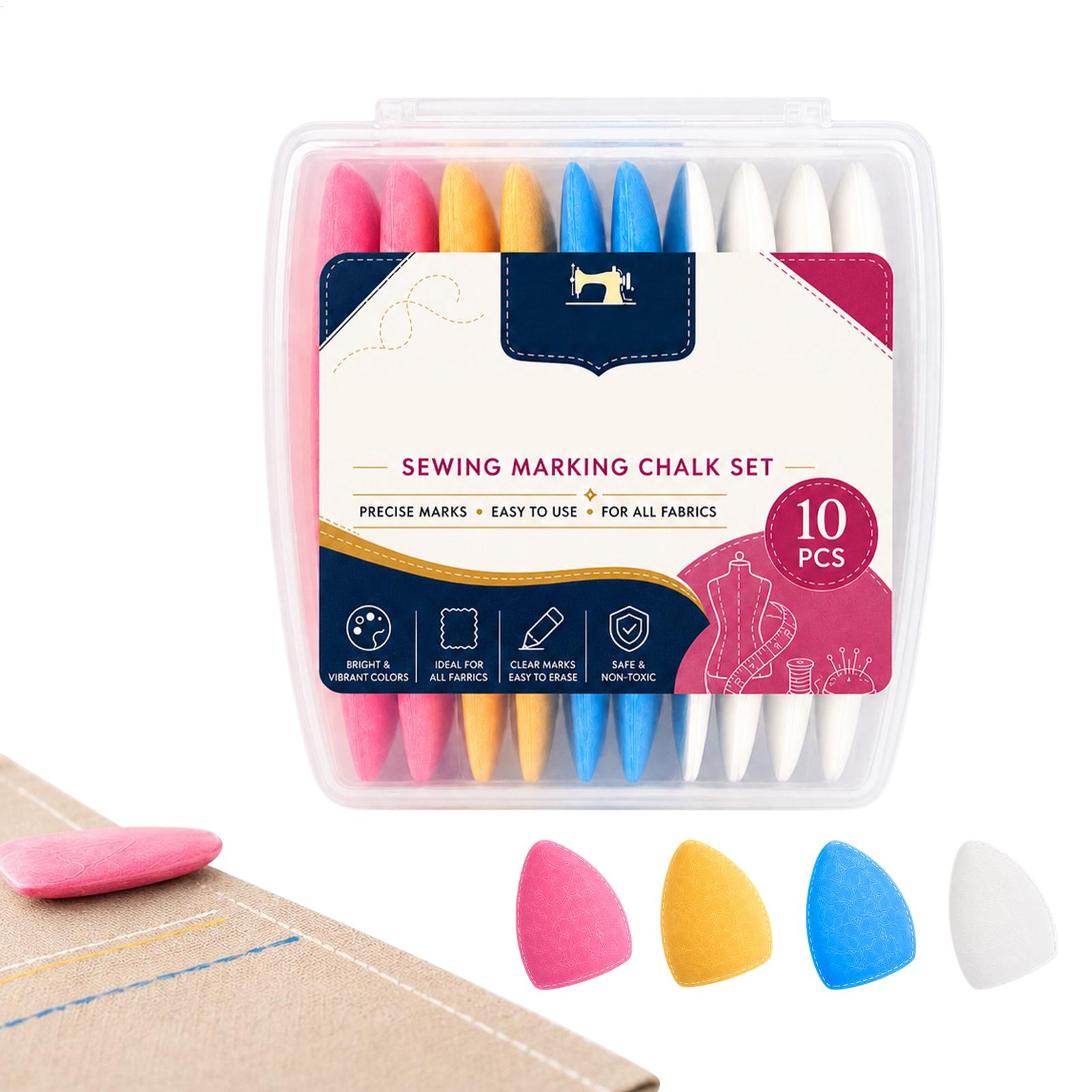 Ferramentas de costura, 10 peç - Tailor Chalk Marker avaliação e preço