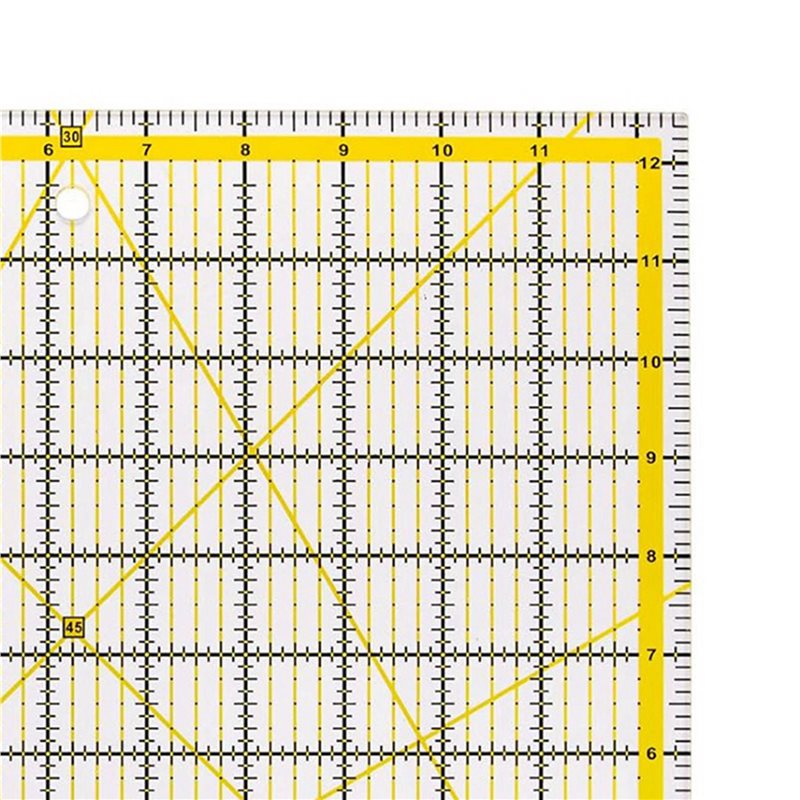 Pacote com 10 Réguas de Acríli - Quilting Ruler Square avaliação e preço