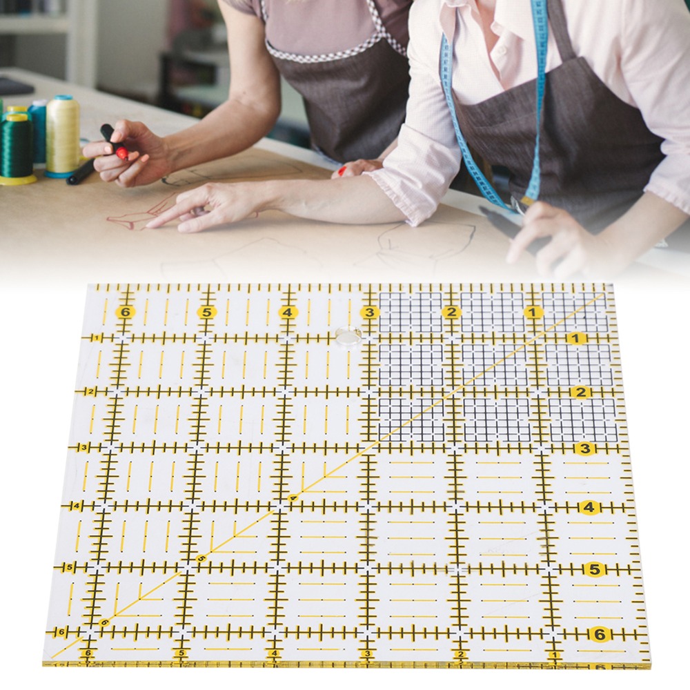 Régua de Quilting Quadrada Dur - Quilting Ruler Square avaliação e preço