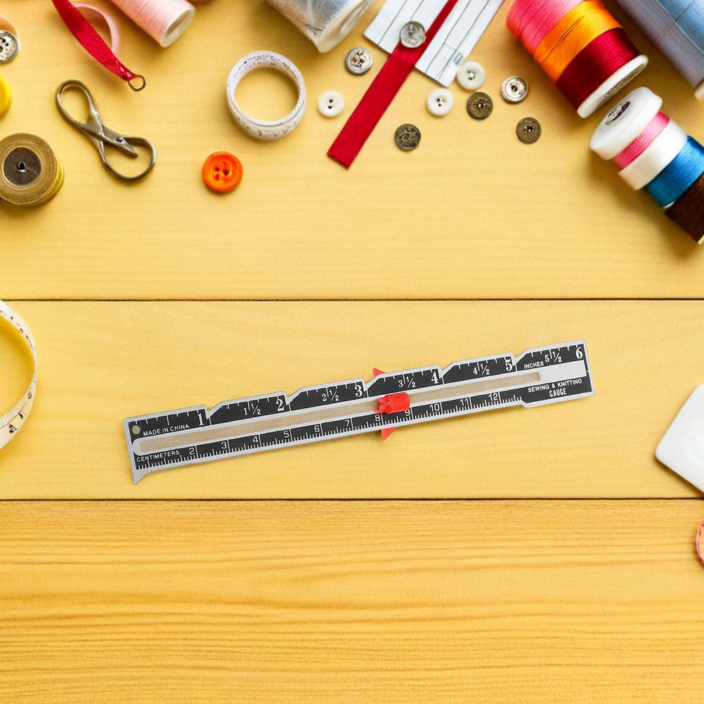 Conjunto de 8 Réguas de Costur - Sewing Gauge Ruler avaliação e preço