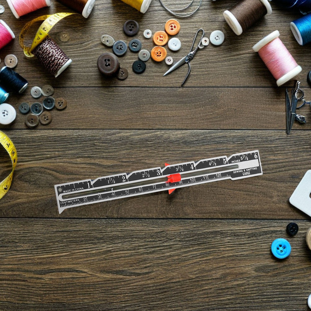 Conjunto de 8 Réguas de Costur - Sewing Gauge Ruler avaliação e preço