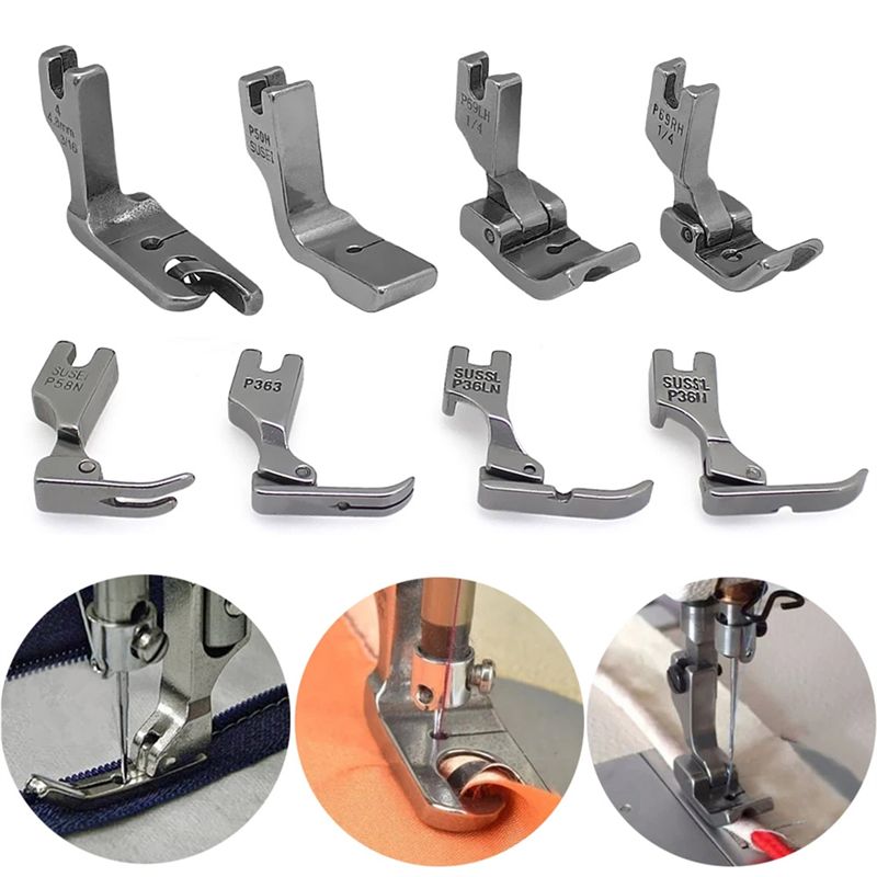 Conjunto de Calcadores A84E-31 - Sewing Machine Fabric avaliação e preço