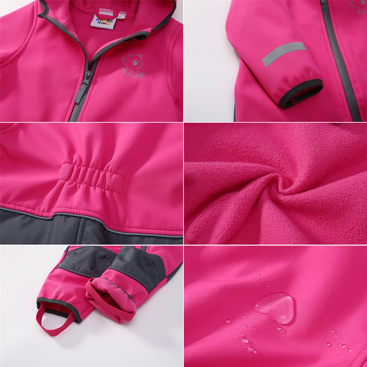 HONEYKING-Macacão Softshell In - Sewing Fleece avaliação e preço