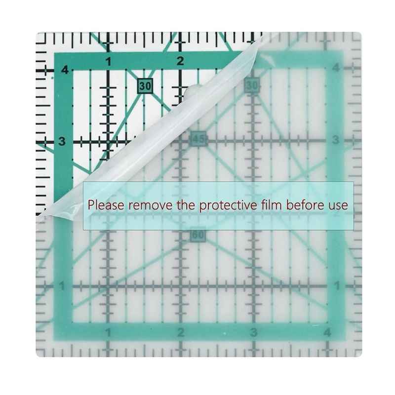 Réguas para quilting, 4 réguas - Quilting Ruler Square avaliação e preço