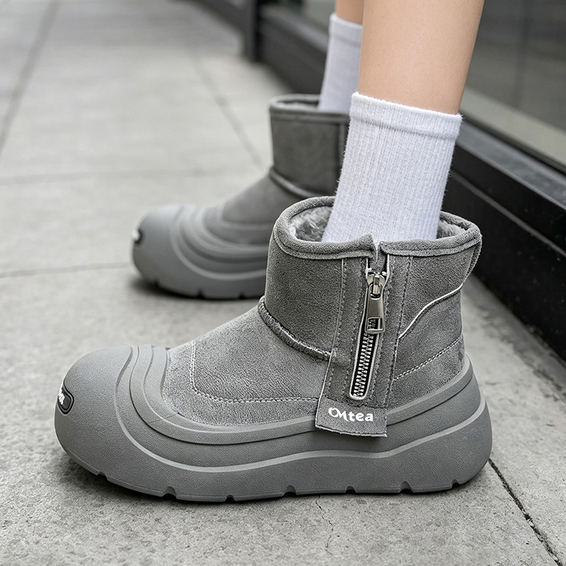 Botas de neve masculinas com f - Sewing Fleece avaliação e preço