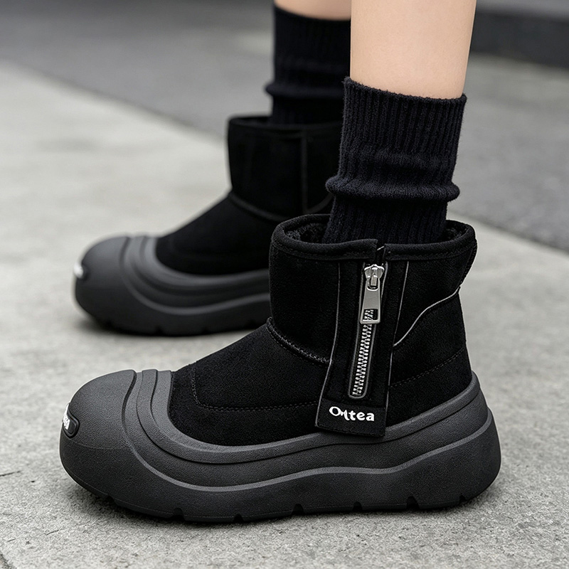 Botas de neve masculinas com f - Sewing Fleece avaliação e preço
